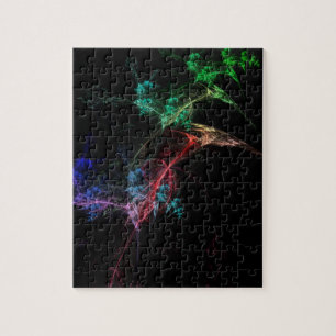 Puzzle Lumières Magiques d'Art Abstrait