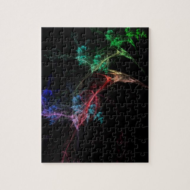 Puzzle Lumières Magiques d'Art Abstrait (Vertical)