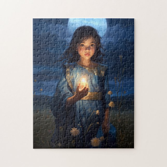 Puzzle Luminaire lunaire (Vertical)