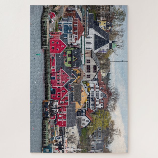 Puzzle Lunbourg en Nouvelle-Écosse (Vertical)