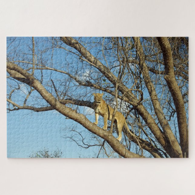 Puzzle Lune dans un arbre (Horizontal)