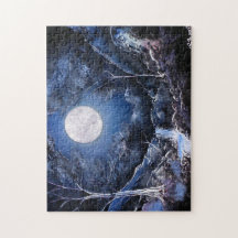 Lune de forêt