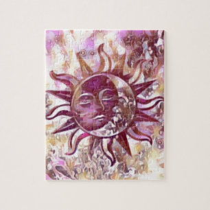 Puzzle Lune de Sun de passion