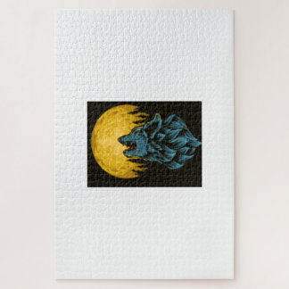Puzzle Lune du loup