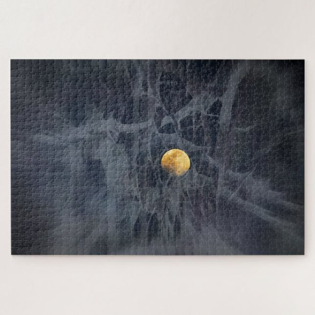 Puzzle "Lune en cage" (Horizontal)
