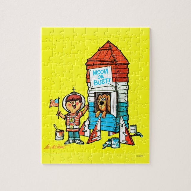 Puzzle Lune ou buste ! (Vertical)