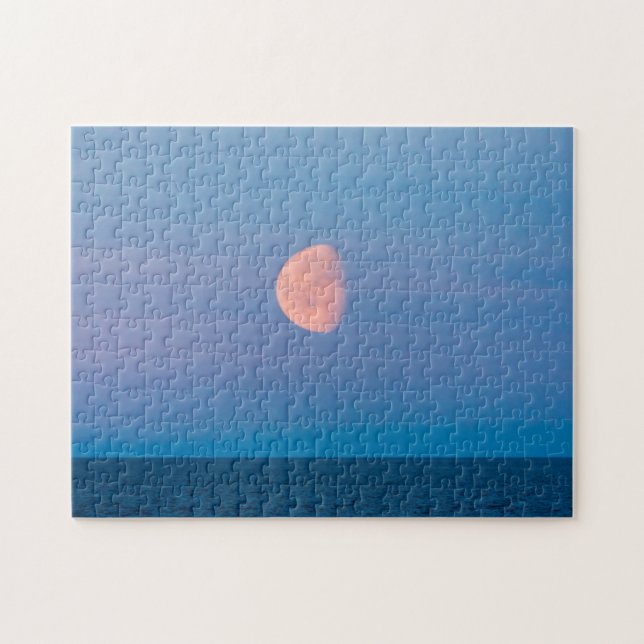 Puzzle Lune sur la mer de Béring | Extrême-Orient russe (Horizontal)