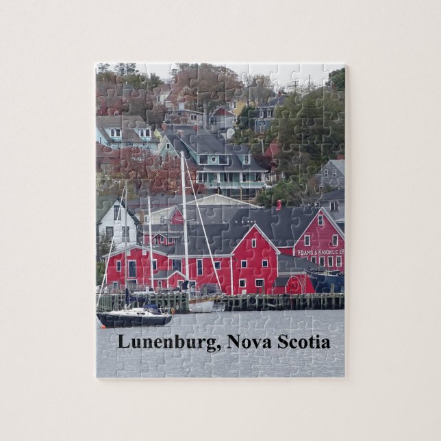 Puzzle Lunenburg la Nouvelle-Écosse (Vertical)