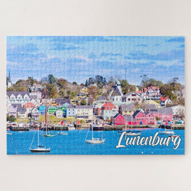 Puzzle Lunenburg, Nouvelle-Écosse, Canada (Horizontal)