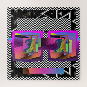 Puzzle Lunettes mystérieuses