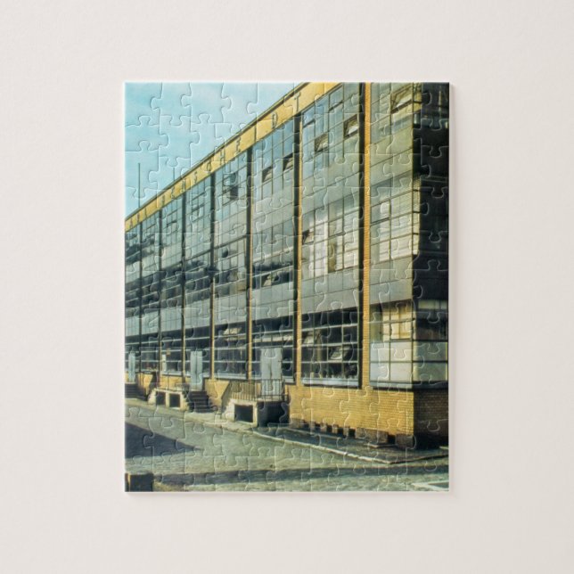 Puzzle L'usine de chaussure de Fagus, conçue par Walter (Vertical)