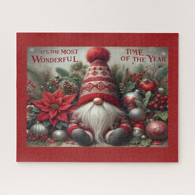 Puzzle Lutin de Noël (Horizontal)