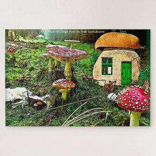 Puzzle Lutins où les petites gens vivent Irlande J