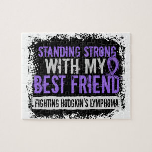 Puzzle Lymphome fort debout de Hodgkins de meilleur ami