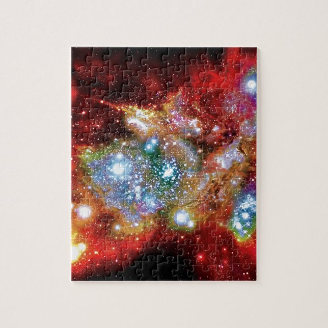 Puzzle Lynx Arc Starbirth Star Cluster Artiste Impression (Vertical)