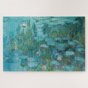 Puzzle Lys à eau, Peinture à l'huile d'art, Claude Monet