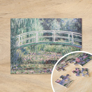 Puzzle Lys d'eau blanche   CLAUDE MONET