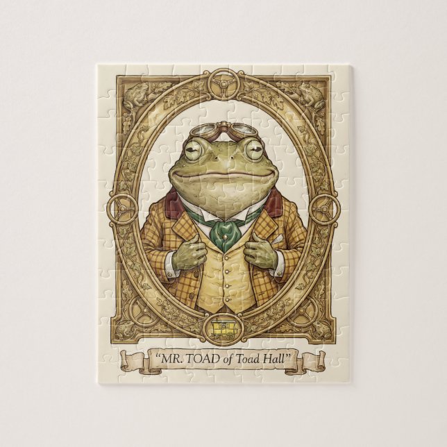 Puzzle M. Toad de Toad Hall Vent dans les saules (Vertical)