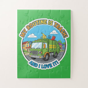 Puzzle Ma Routine Est De La Merde ! Et Je L'adore !