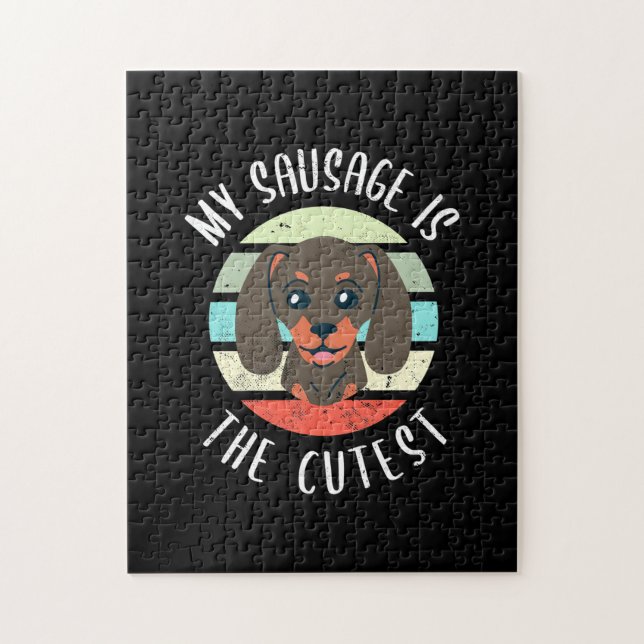Puzzle Ma saucisse est la plus mignonne (Vertical)