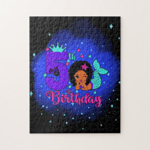 Puzzle Ma sirène du 5e anniversaire