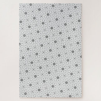 Puzzle Maacah001 B&W Doodle abstrait