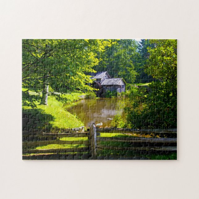 Puzzle Mabry Mills Virginie. (Horizontal)