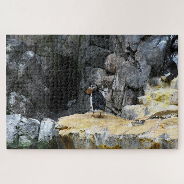Puzzle Macareux de l'Atlantique. (Horizontal)