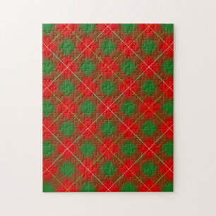 Puzzle Macfie McPhee Tartan Plaid Motif