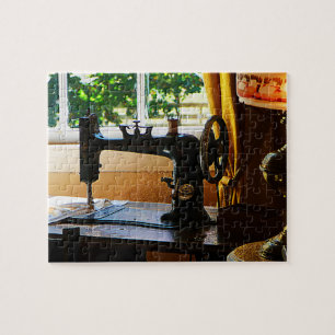 Puzzle Machine à coudre et lampe