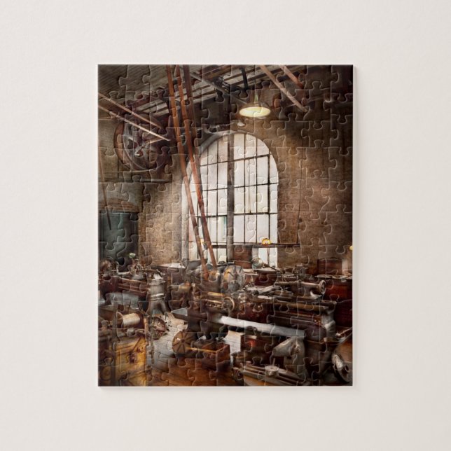 Puzzle Machiniste - J'aime les gros outils (Vertical)