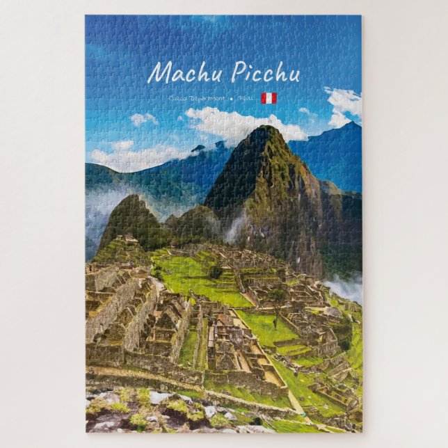 Puzzle Machu Picchu, Pérou - Ruines de la citadelle inca (Vertical)