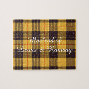 Puzzle Macleod de tartan d'écossais de Lewis et de plaid