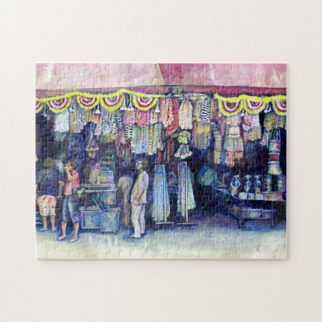 Puzzle Mad Man on Market and Main, Singapour (Horizontal)