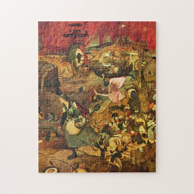 Puzzle Mad Meg Par Hieronymus Bosch (Vertical)