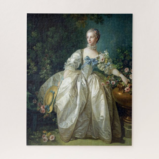 Puzzle Madame Bergeret 1766 Boucher (Vertical)