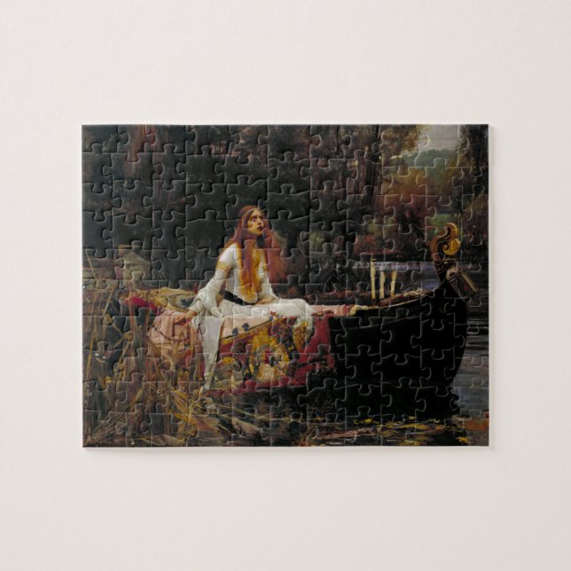 Puzzle Madame d'échalote par John William Waterhouse (Horizontal)
