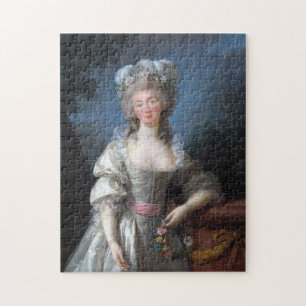 Puzzle Madame du Barry 1782 par Elisabeth Brun