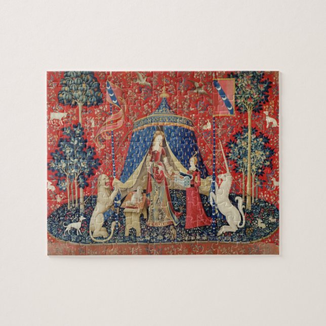 Puzzle Madame et la licorne : 'À mon seulement desire (Horizontal)