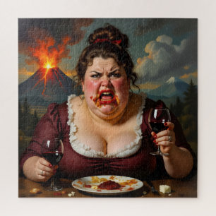 Puzzle « Madame Lava-Cake » - Elle Explose À Tout Moment