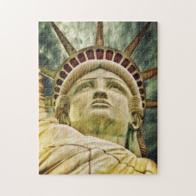 Puzzle Madame Liberty, statue de la liberté (Vertical)