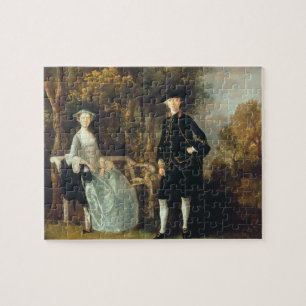 Puzzle Madame Lloyd et son fils de Thomas Gainsborough  ,