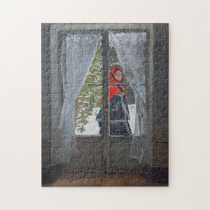 Puzzle Madame Monet/Green Cape Monet Art