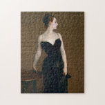 Puzzle Madame X par John Singer Sargent<br><div class="desc">John Singer Sargent - Madame X (Madame Pierre Gautreau),  1883-1884. John Singer Sargent était un artiste expatrié américain,  considéré comme le "peintre de portrait de sa génération" pour ses évocations du luxe de l'époque édouardienne.</div>