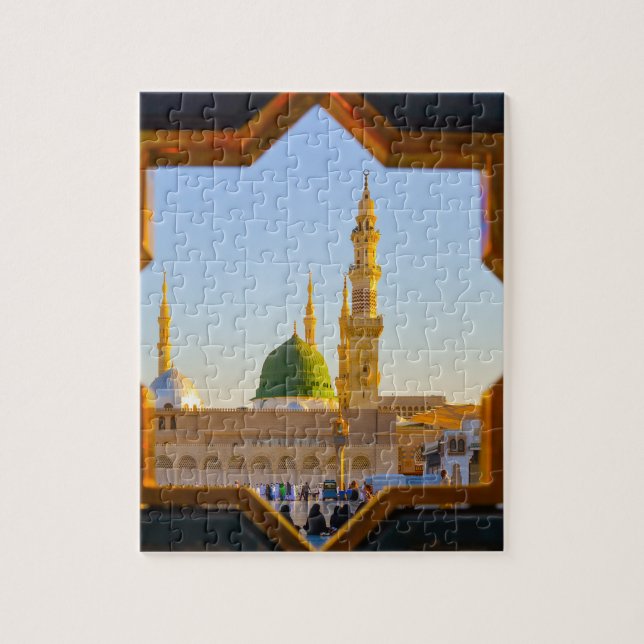 Puzzle Madinah Mecca Hajj Mosquée musulmane (Vertical)