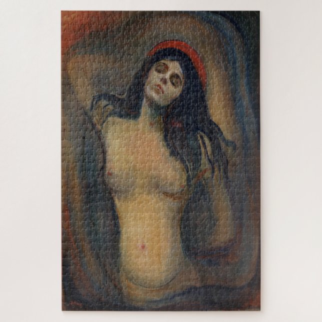 Puzzle Madone 1894-1895 – Edvard Munch Art Expressionnist (Vertical)