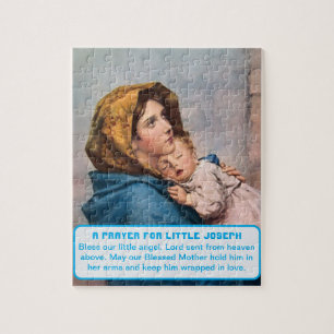 Puzzle Madone avec enfant Jésus Garçon souvenir