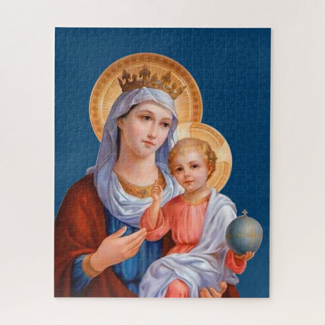 Puzzle Madone et Enfant (Vertical)
