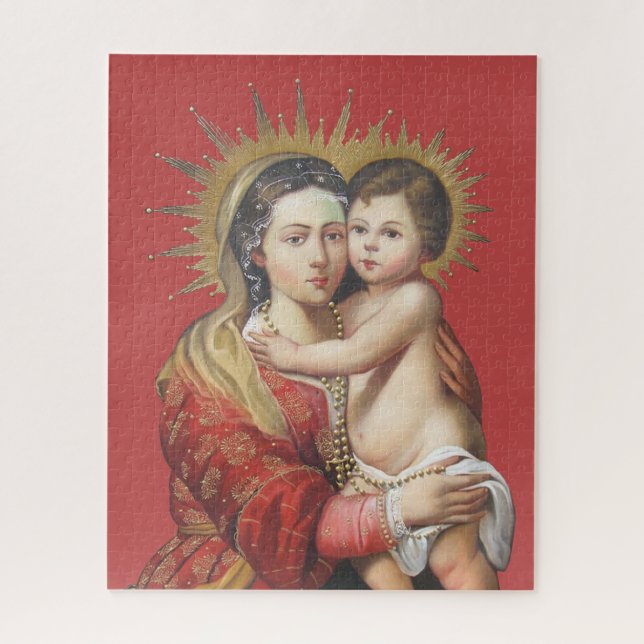 Puzzle Madone et Enfant (Vertical)