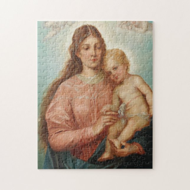 Puzzle Madone et Enfant (Vertical)